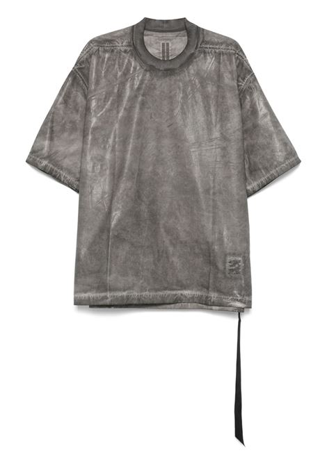 T-shirt Tommy T in grigio slavato Rick Owens DRKSHDW - donna